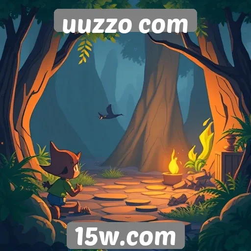 Exploração das categorias de jogos no site uuzzo com